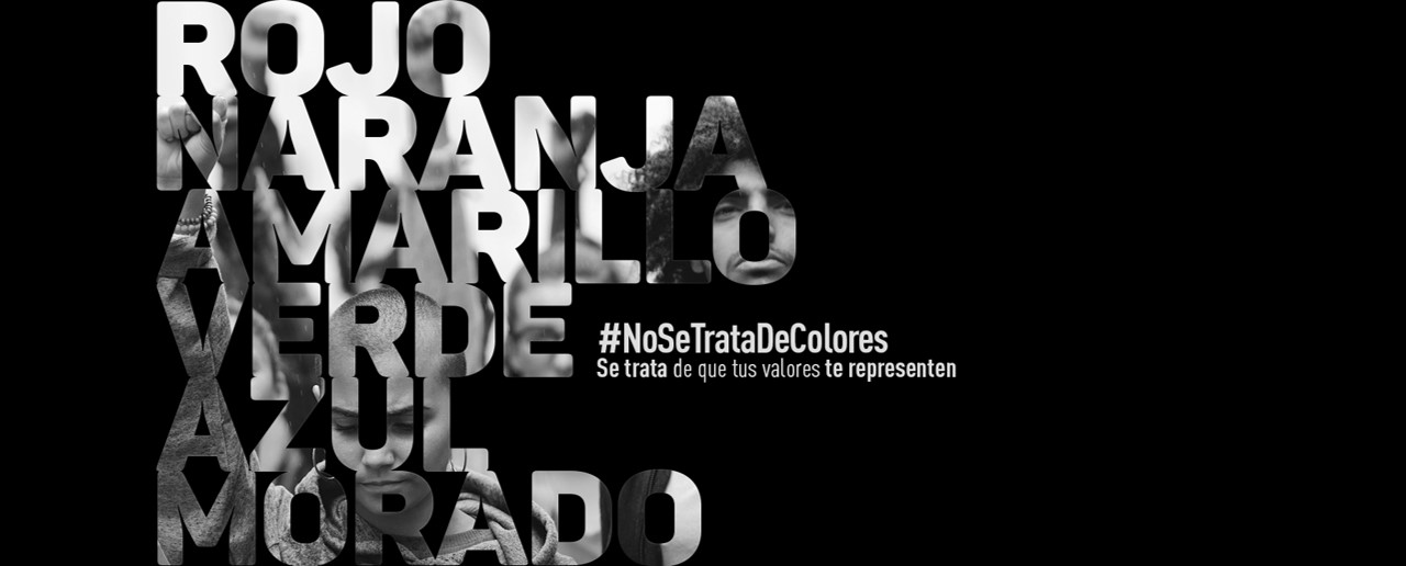 campaña #NoSeTrataDeColores de Seguros Monterrey New York Life